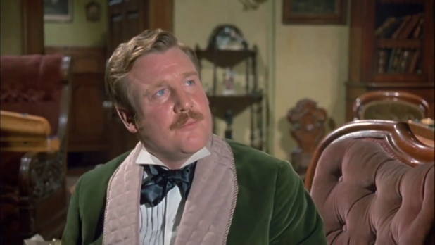 Donald Huston dans A study in terror (Sherlock Holmes contre Jack l'éventreur, 1965) de James Hill