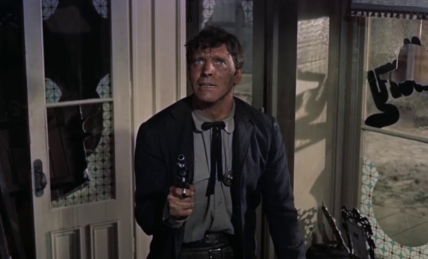 Burt Lancaster dans le western Gunfight at the O.K. Corral (Règlement de comptes à OK Corral, 1957) de John Sturges