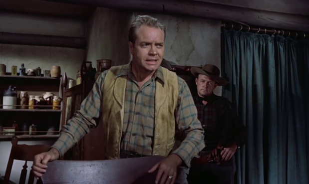 L'acteur Lyle Bettger dans le western Gunfight at the O.K. Corral (Règlement de comptes à OK Corral, 1957) de John Sturges