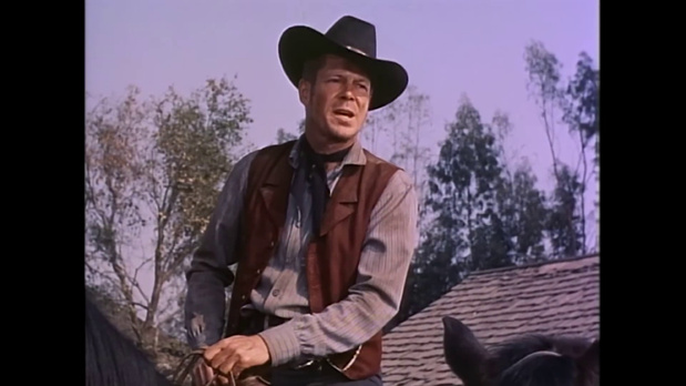 Dan Duryea dans le western Silver Lode (Quatre étranges cavaliers, 1954) d'Allan Dwan