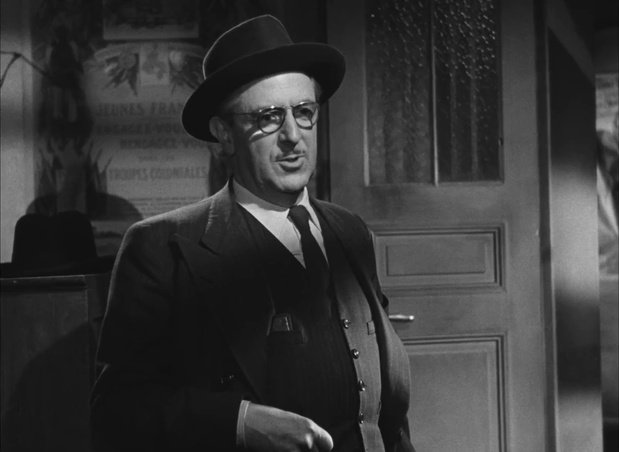 Le comédien Henri Crémieux dans le film Gas-oil (1955) de Gilles Grangier