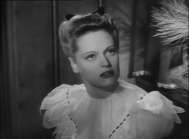 Alexis Smith dans le film noir américain Conflict (La mort n'était pas au rendez-vous, 1945) de Curtis Bernhardt
