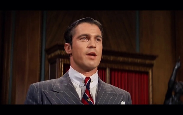 L'acteur Clint Ritchie dans le film américain The St. Valentine's Day Massacre (L'Affaire Al Capone, 1967) de Roger Corman
