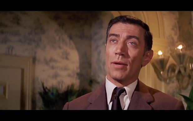 L'acteur Joseph Campanella dans le film de gangsters The St. Valentine's Day Massacre (L'Affaire Al Capone, 1967) de Roger Corman