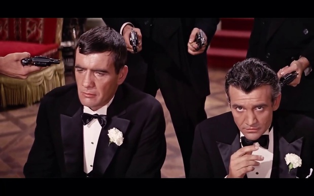 Richard Bakalyan dans le film de gangsters The St. Valentine's Day Massacre (L'Affaire Al Capone, 1967) de Roger Corman