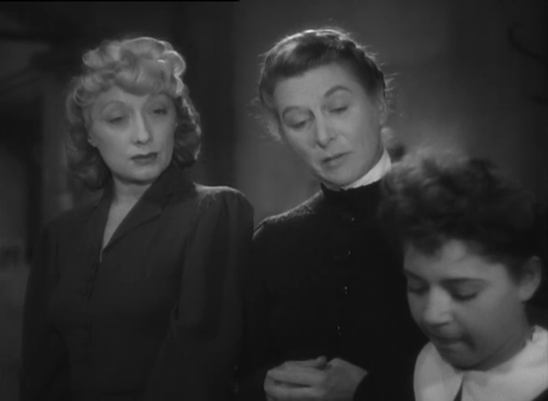 Suzy Prim, Marcelle Monthyl et Rosine Luguet dans le film Le bienfaiteur (1942) de Henry Decoin