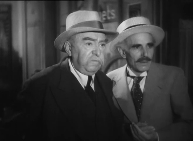Charles Granval et François Viguier dans le film Le bienfaiteur (1942) de Henry Decoin