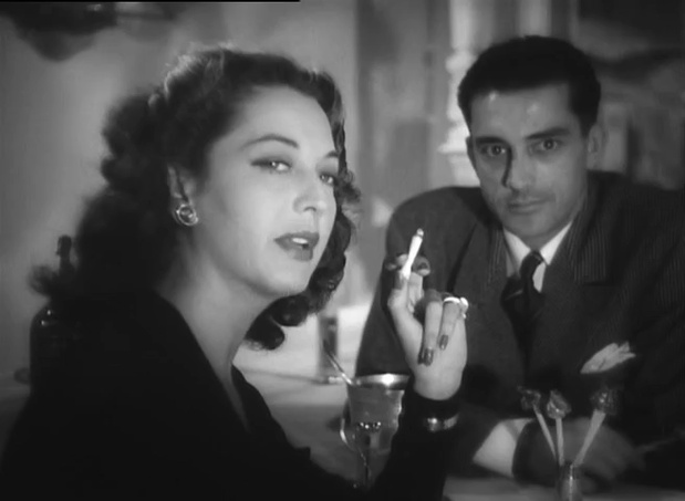Anne Vanden et Pierre Jourdan dans le film Le bienfaiteur (1942) de Henry Decoin