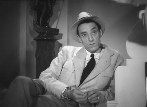 Le gangster Gras-Double dans le film Le bienfaiteur (1942) de Henry Decoin