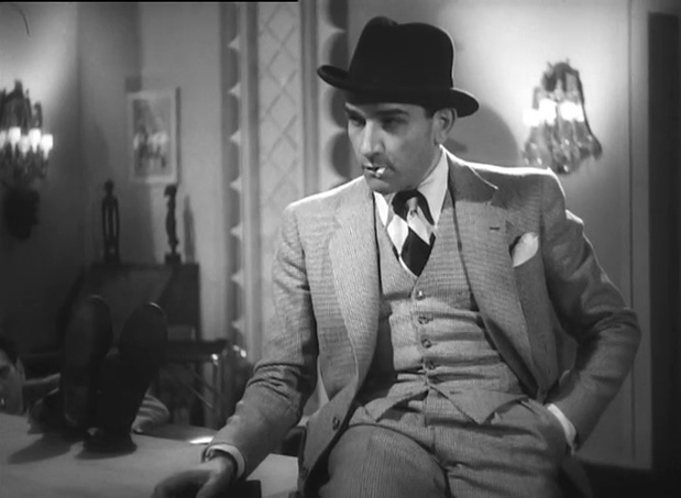 Le comédien Lucien Gallas dans Le bienfaiteur (1942) de Henry Decoin