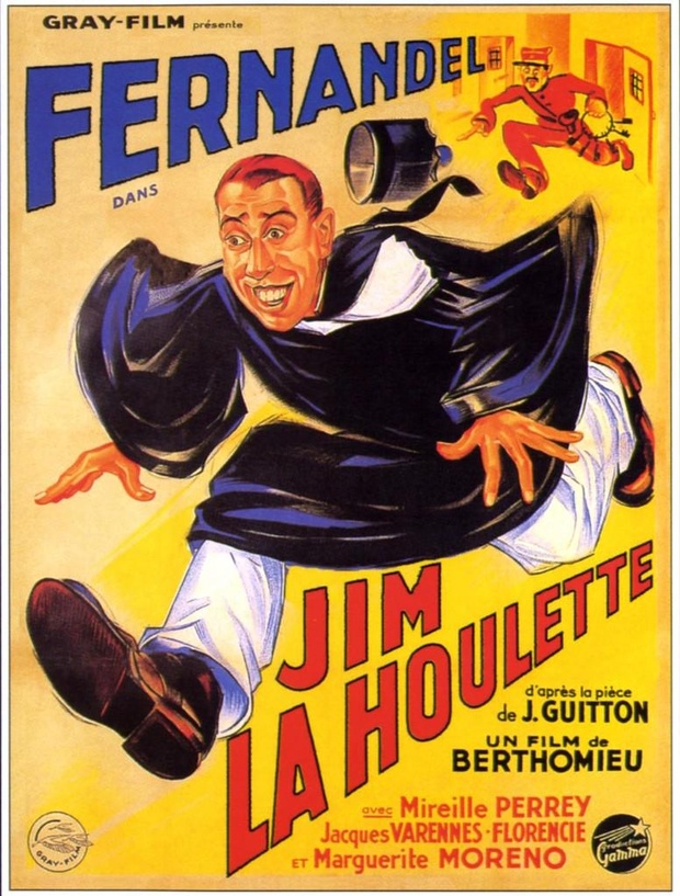 Affiche du film Jim La Houlette (1935) d'André Berthomieu Affiche du film Jim La Houlette (1935) d'André Berthomieu