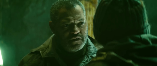 Laurence Fishburne dans le film de science-fiction et d'horreur The colony (2013) de Jeff Renfroe