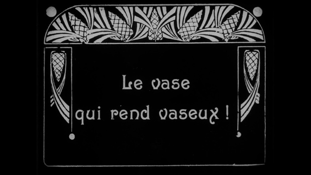 Intertitre dans le film français muet Tut-Ank-Amen (1923) de Raymond Frau Intertitre dans le film français muet Tut-Ank-Amen (1923) de Raymond Frau