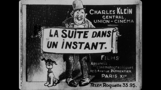 Carton dans le film muet Tut-Ank-Amen (1923) de Raymond Frau