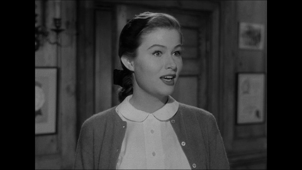 Nancy Olson dans le film hollywoodien Sunset Boulevard (Boulevard du crépuscule, 1950) de Billy Wilder Nancy Olson dans le film hollywoodien Sunset Boulevard (Boulevard du crépuscule, 1950) de Billy Wilder