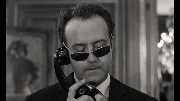 L'acteur André Cellier dans le film policier Lucky Jo (1964) de Michel Deville L'acteur André Cellier dans le film policier Lucky Jo (1964) de Michel Deville