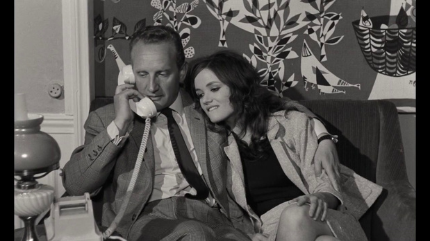 L'acteur Jean Berger dans le film de gangsters Lucky Jo (1964) de Michel Deville L'acteur Jean Berger dans le film de gangsters Lucky Jo (1964) de Michel Deville