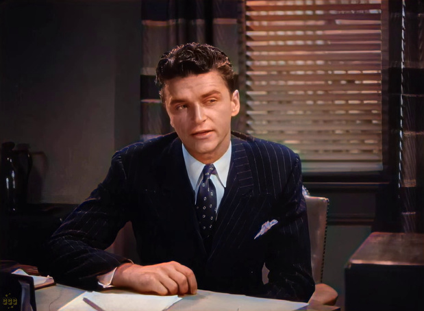 Henry Brandon dans le film d'énigme criminelle Doomed to die (La malédiction, 1940) de William Nigh