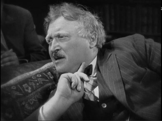 Werner Krauss dans le film psychanalytique Geheimnisse einer Seele (Les mystères d'une âme, 1926) de Georg Wilhelm Pabst