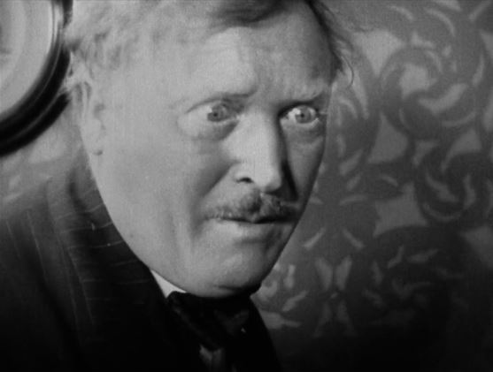 L'acteur Werner Krauss dans le film muet allemand Geheimnisse einer Seele (Les mystères d'une âme, 1926) de Georg Wilhelm Pabst