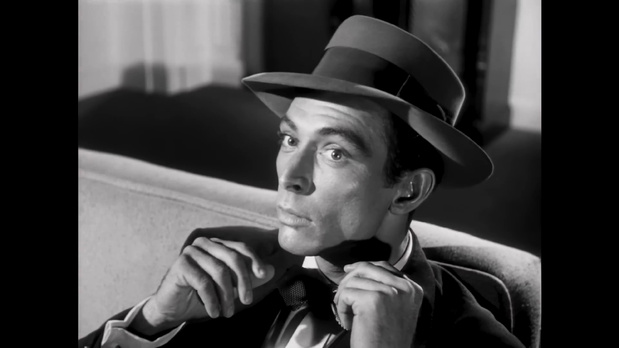 Lee Van Cleef dans le film de gangsters Kansas City Confidential (Le quatrième homme, 1952) de Phil Karlson