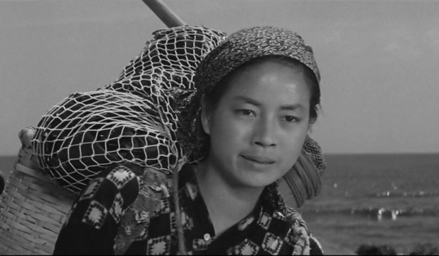 Chisako Hara dans 女ばかりの夜 (La nuit des femmes, 1961) de 田中 絹代 (Kinuyo Tanaka)