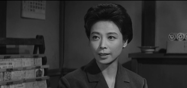 Chikage Awashima dans le film 女ばかりの夜 (La nuit des femmes, 1961) de 田中 絹代 (Kinuyo Tanaka)