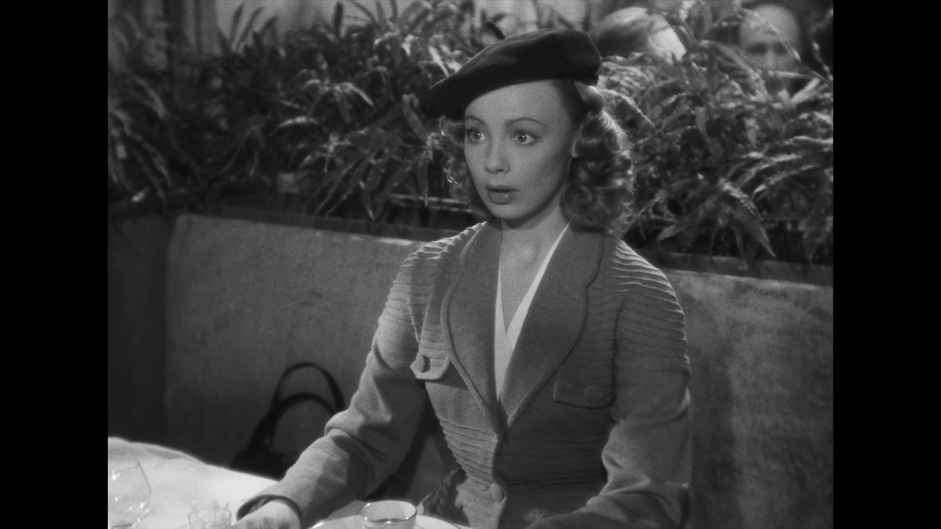 La jeune comédienne Dany Robin dans Les amoureux sont seuls au monde (1948) de Henri Decoin