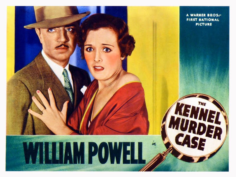 Affiche du film The kennel murder case (Le mystère de la chambre close, 1933) de Michael Curtiz