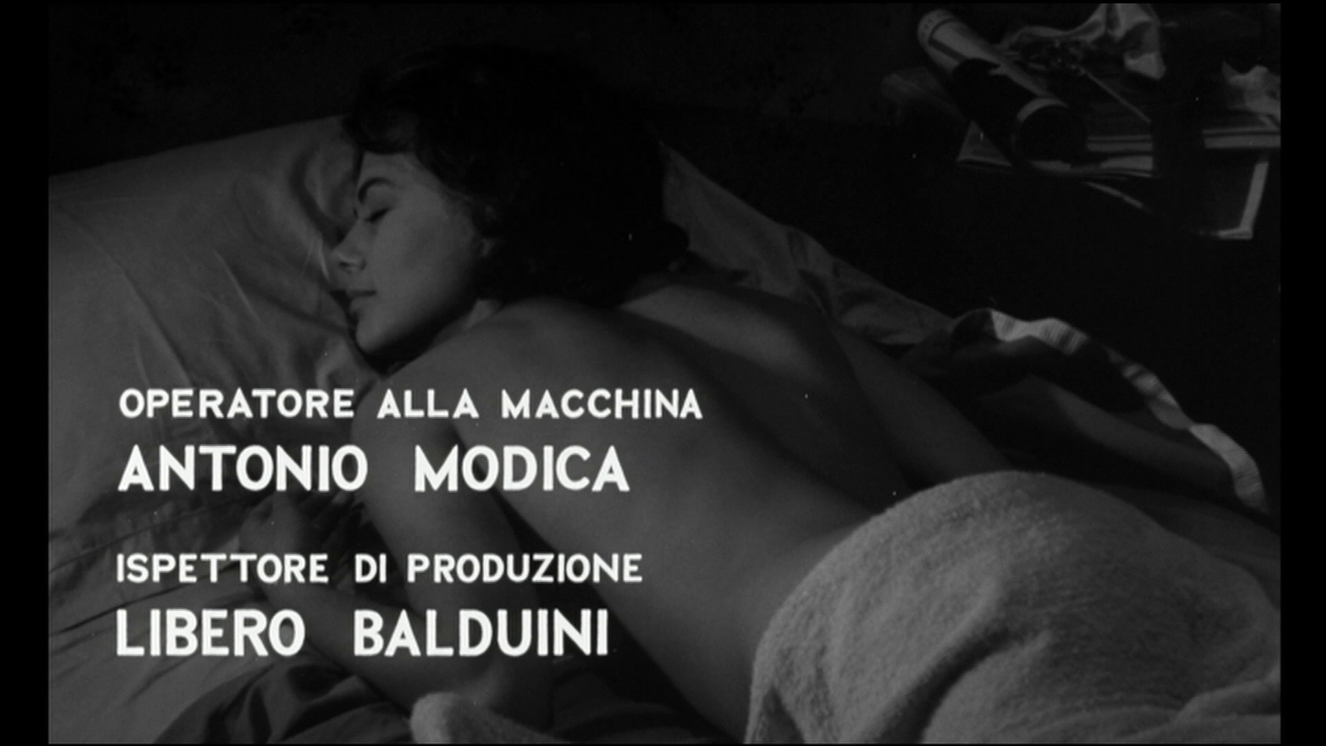 Générique du film Laura nuda (1961) de Nicolò Ferrari