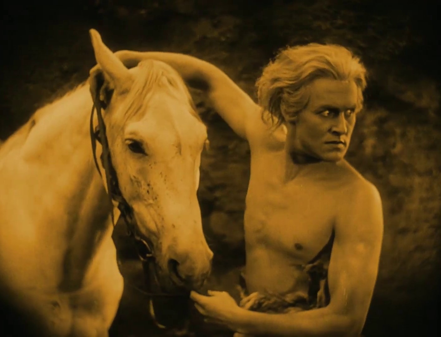 Paul Richter dans Die Nibelungen (Les Nibelungen, 1924) de Fritz Lang