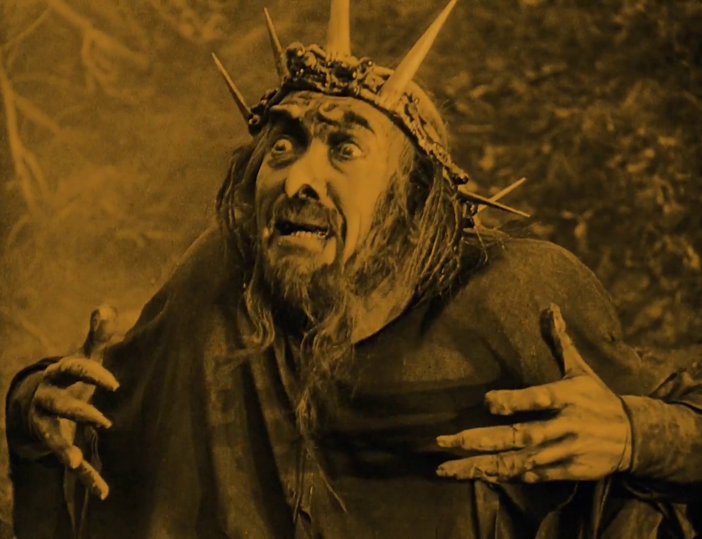 Le roi des Nains dans le film muet Die Nibelungen (Les Nibelungen, 1924) de Fritz Lang