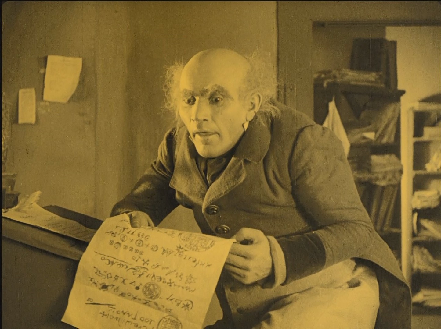 Alexander Granach dans Nosferatu Eine Symphonie des Grauens (Nosferatu, une symphonie de l'horreur, 1922) de Friedrich Wilhelm Murnau