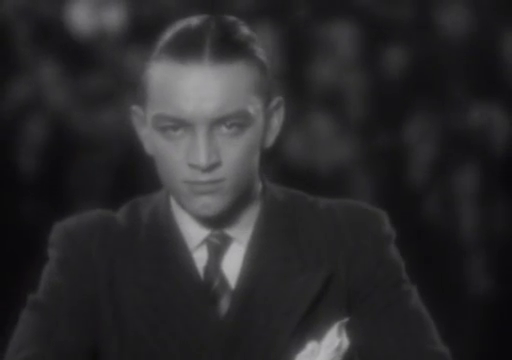 Roland Toutain dans le film Le mystère de la chambre jaune (1930) de Marcel L'Herbier