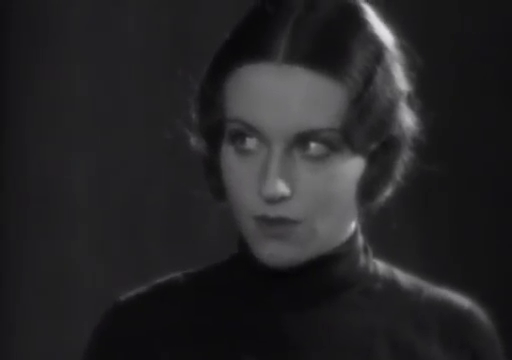 Kissa Kouprine dans le film Le mystère de la chambre jaune (1930) de Marcel L'Herbier