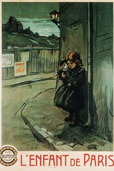 Affiche du film L'enfant de Paris (1913) de Léonce Perret Affiche du film L'enfant de Paris (1913) de Léonce Perret