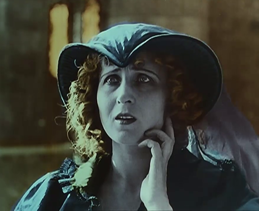 Linda Moglia est Roxane dans le film Cyrano de Bergerac (1925) d'Augusto Genina