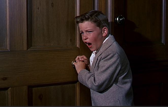 Christopher Olsen dans le film d'espionnage The man who knew too much (L'homme qui en savait trop, 1956) d'Alfred Hitchcock