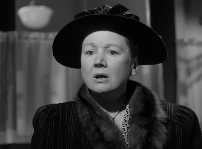 L'actrice Queenie Smith dans le film américain The killers (Les tueurs, 1946) de Robert Siodmak