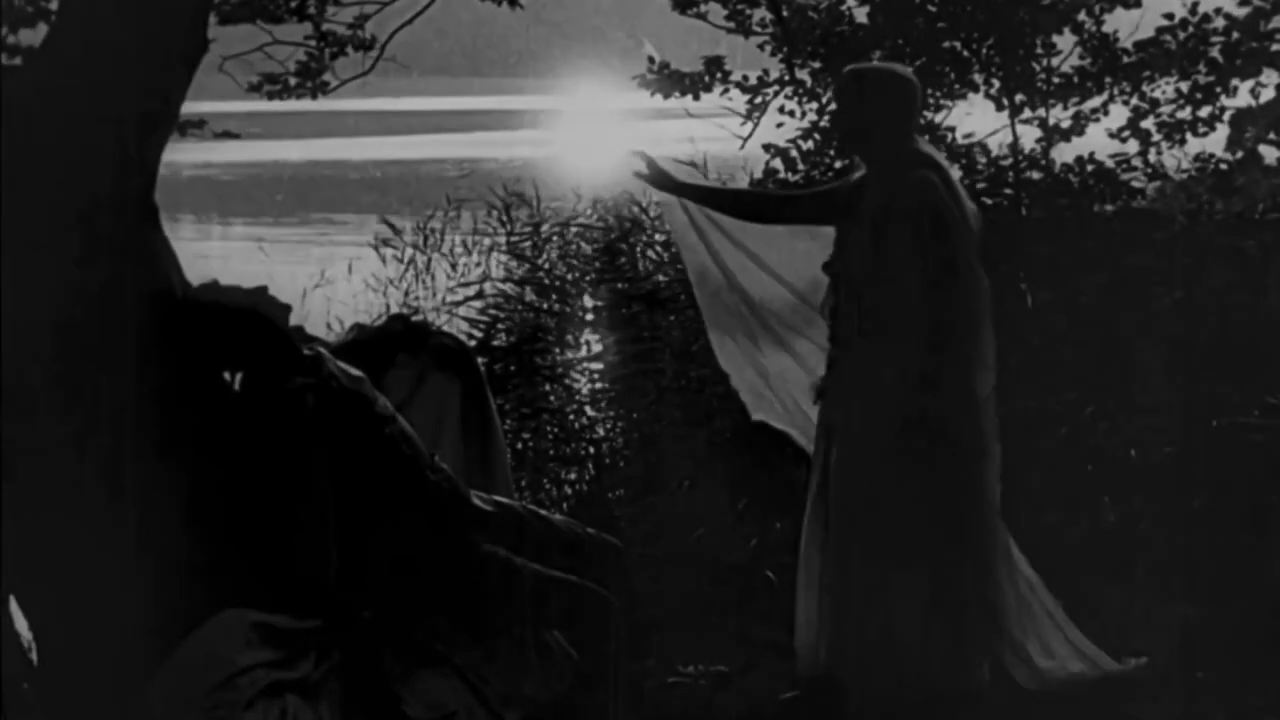 Image du film danois Himmelskibet (Le vaisseau du ciel, 1918) de Holger-Madsen