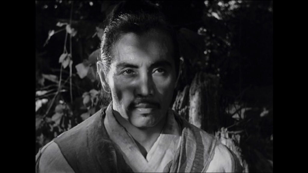 Masayuki Mori dans le film japonais  羅生門  (Rashomon) d'Akira Kurosawa