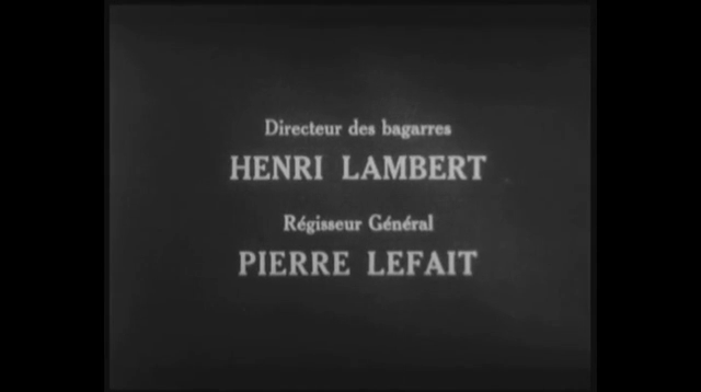 Générique du film L'assassin viendra ce soir (1964) de Jean Maley