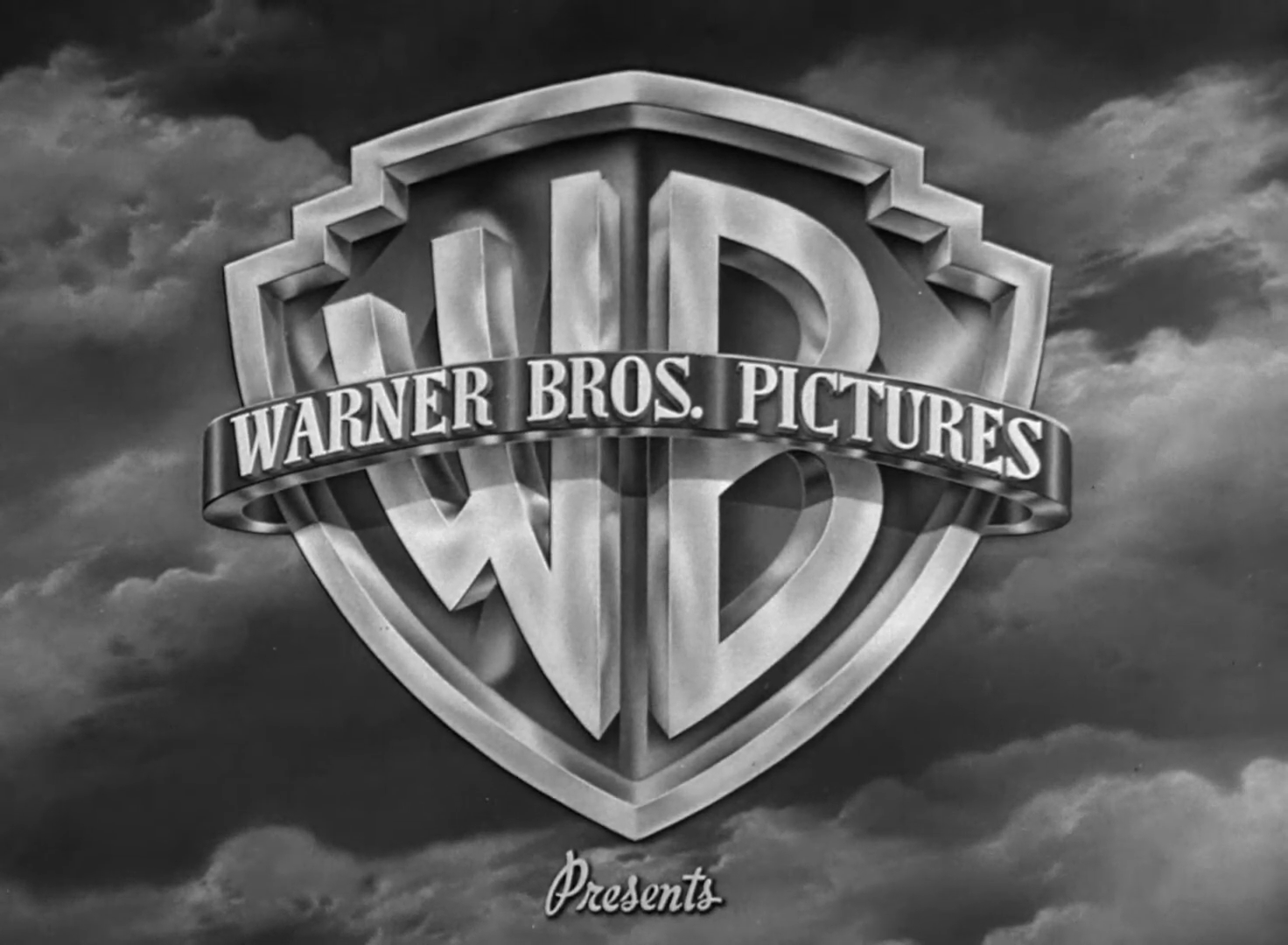 Logo de la Warner Bros dans le générique du film The Enforcer (La femme à abattre, 1951) de Bretaigne Windust
