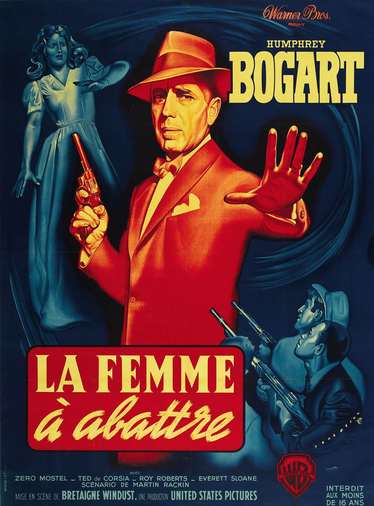 Affiche du film The Enforcer (La femme à abattre, 1951) de Bretaigne Windust