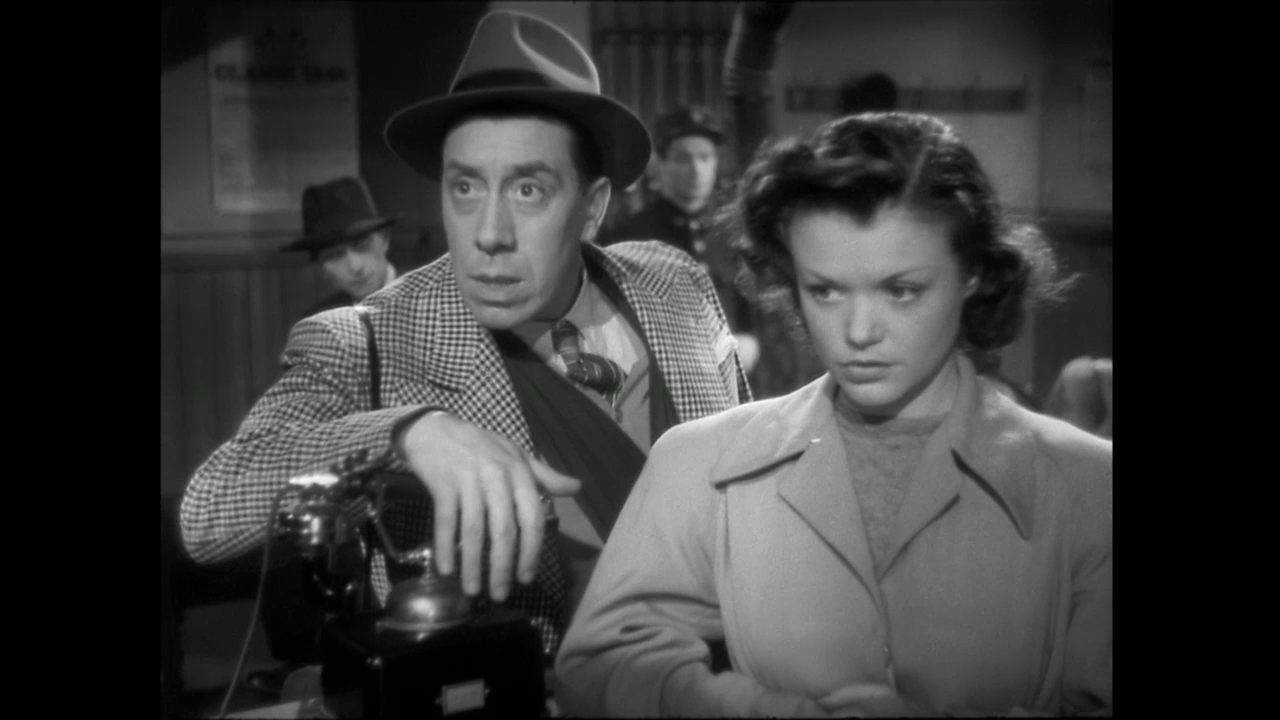 Fernandel et Simone Simon dans le film Pétrus (1946) de Marc Allégret