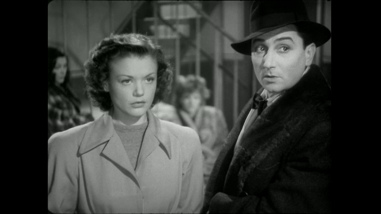 Simone Simon et Pierre Brasseur dans le film Pétrus (1946) de Marc Allégret