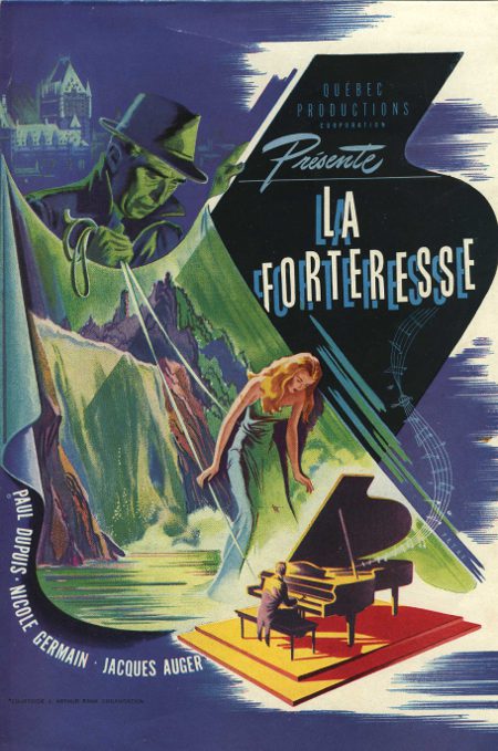 Affiche du film québécois La forteresse (1947) de Fedor Ozep