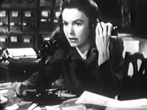 Mary Anderson dans le film Whispering City (1947) de Fedor Ozep
