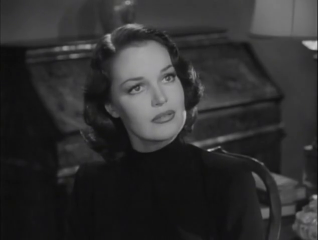 Dorothy Hart dans le film Undertow (Une balle dans le dos, 1949) de William Castle
