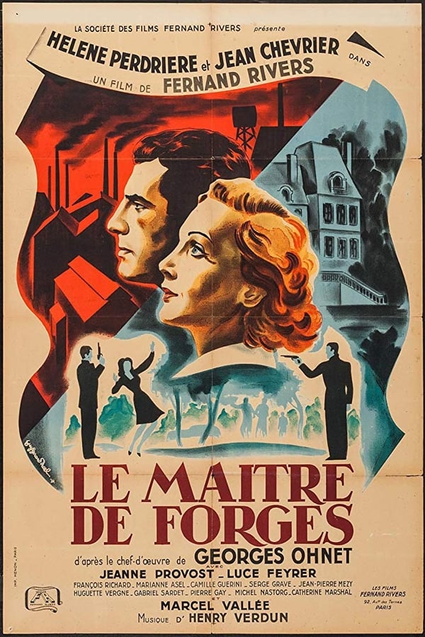 Affiche du film Le maître de forges (1948) de Fernand Rivers
